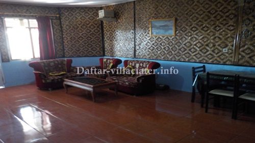 ruangan villa di ciater